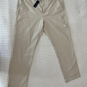 Tommy Hilfiger The FLEX Mens Straight Fit Khaki Stretch Chino Pants Size 38 x 32